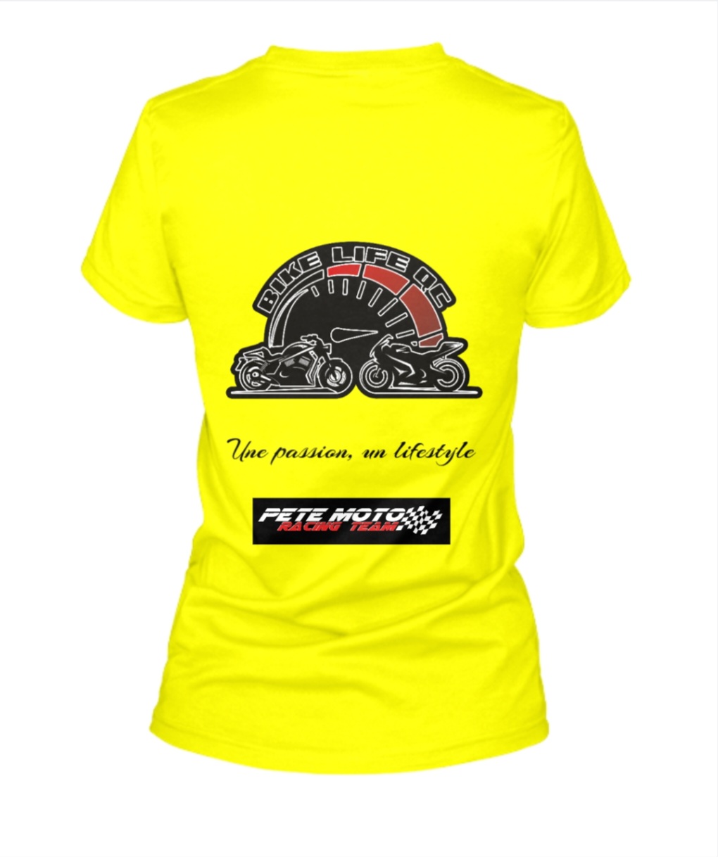 T-shirt Bike Life Québec – Image 3